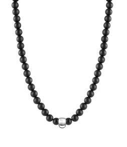 CHARM ONYX NECKLACE - SMALL...