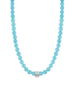 CHARM ANGELITE NECKLACE -...