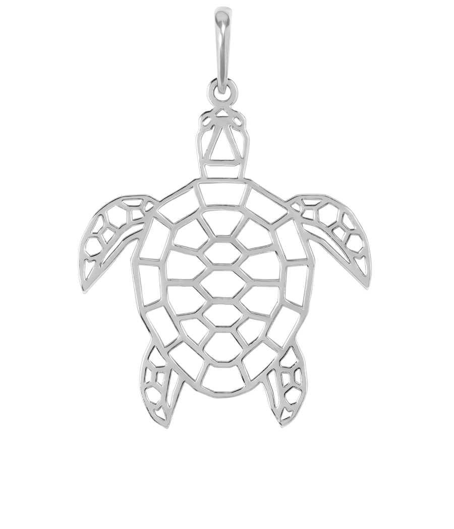 Turtle 925 sterling silver pendant