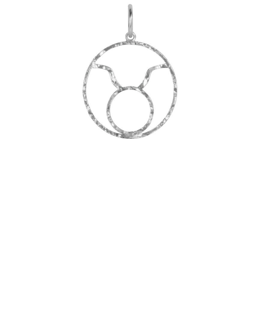 Taurus 925 sterling silver pendant