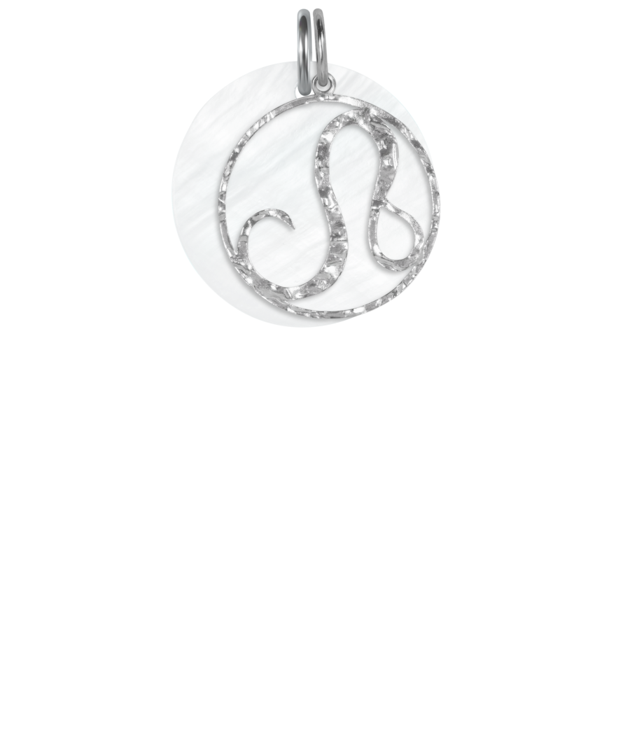 Leo 925 sterling silver pendant