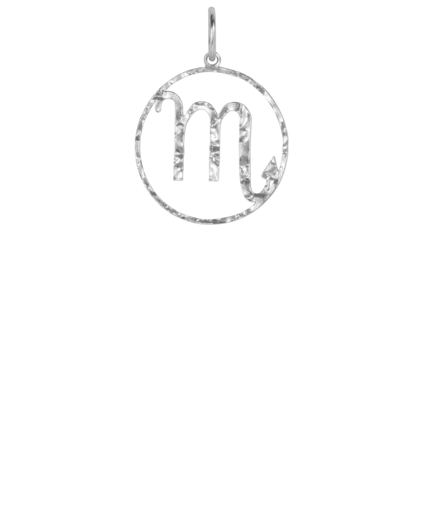 Scorpio 925 sterling silver pendant