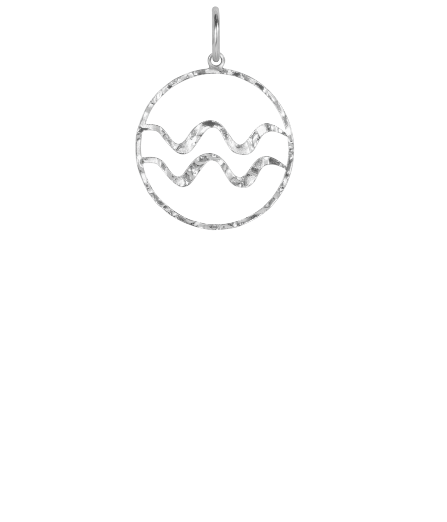 Aquarius 925 sterling silver pendant