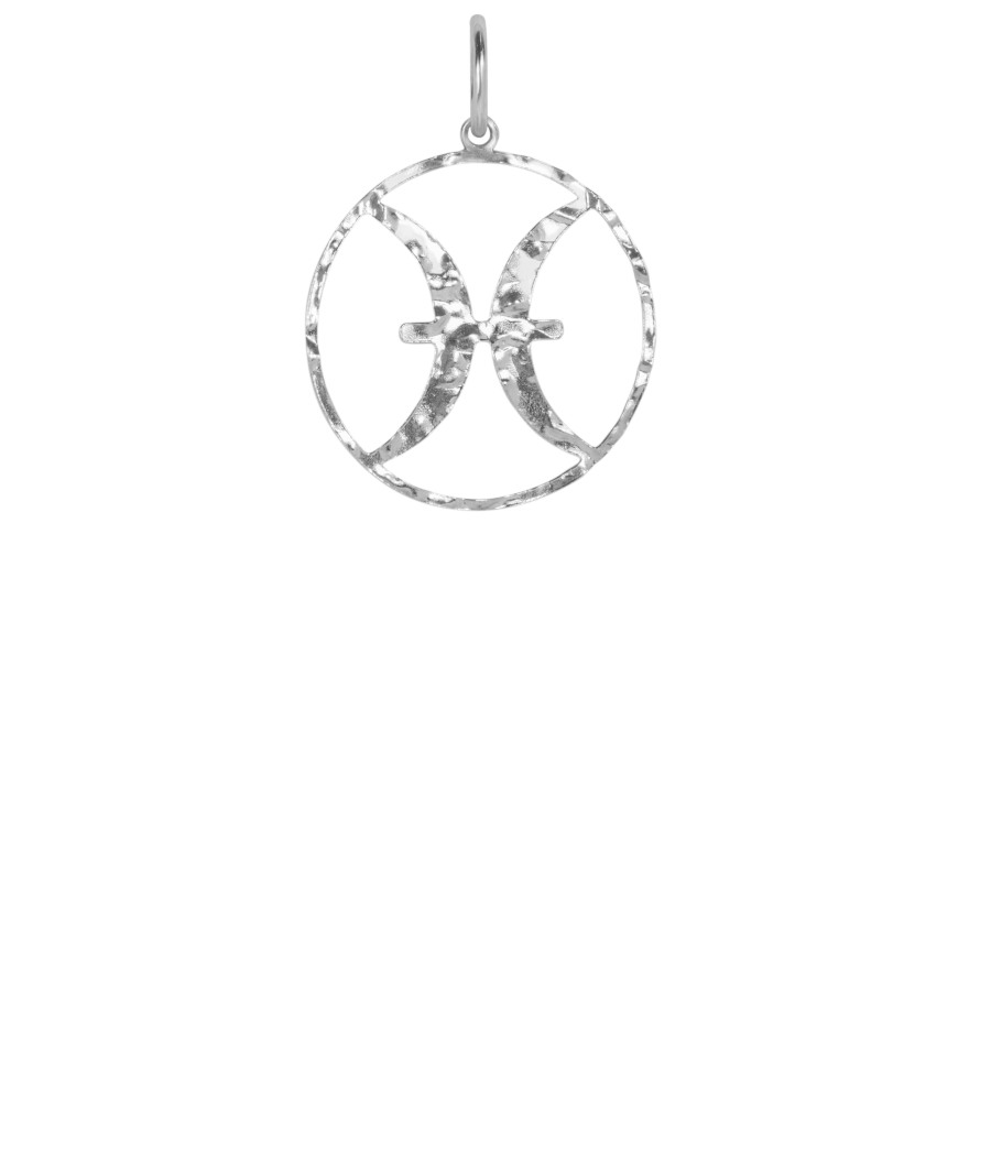 Pisces 925 sterling silver pendant