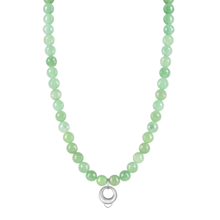 CHARM AVENTURINE NECKLACE - MEDIUM CHARM CARRIER WITHOUT STONE