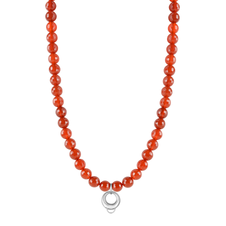 CHARM CARNELIAN NECKLACE - MEDIUM CHARM CARRIER WITHOUT STONE