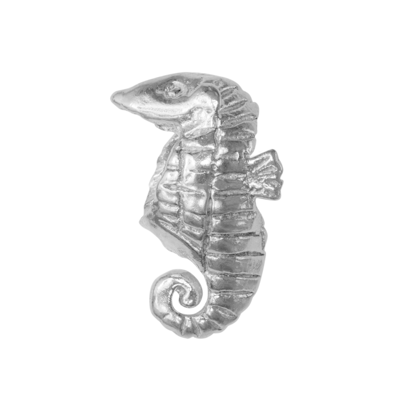 Alia for You 925 sterling silver, rhodium plated seahorse bead