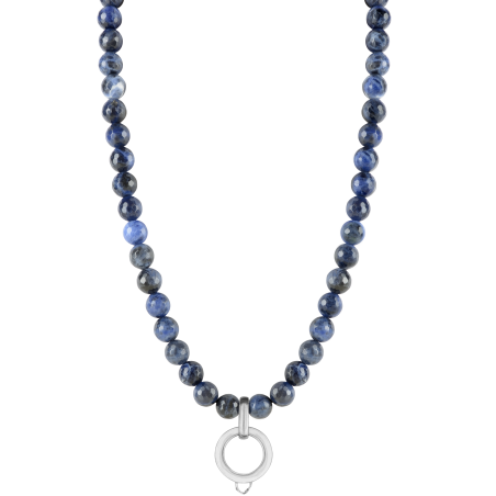 CHARM SODALITE NECKLACE - LARGE CHARM CARRIER WITHOUT STONE