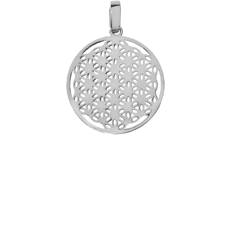 Flower of life 925 sterling silver pendant