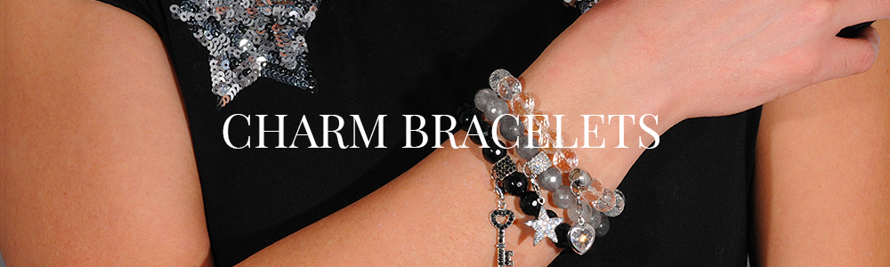 Silver Charm Bracelet  Classy Women Collection