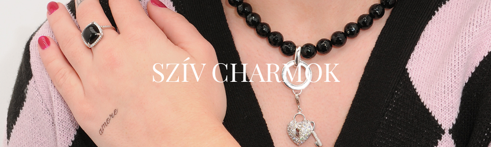 Szív Charmok